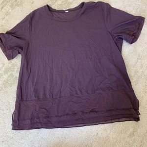 purple lululemon top
